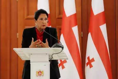 Президент Грузии обсудила ситуацию в стране с главой Евросовета